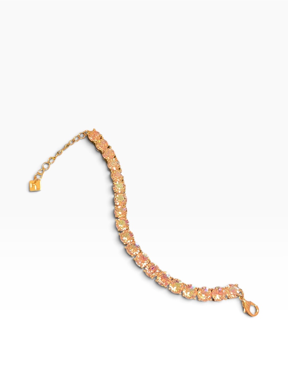 Park Lane Impression “Gold” Rainbow Prism Crystal Bracelet